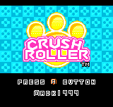 Crush Roller